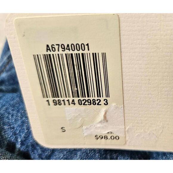 Levi's Women's Long Sleeve Blue‎ Denim Overalls Size Small NWT - Picture 5 of 9